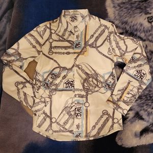 Men's Hermes Paris Dress Shirt